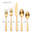 Adila 20 pc flatware set- available 3 finishes