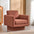 360° Modern Swivel Accent Chair Teddy Sherpa Round Armchair