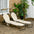 Folding Chaise Lounge with Canopy Shade, Reclining Back, Steel Frame and Side Pocket