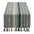 DII Braided Stripe Jacquard Fringe Table Runner