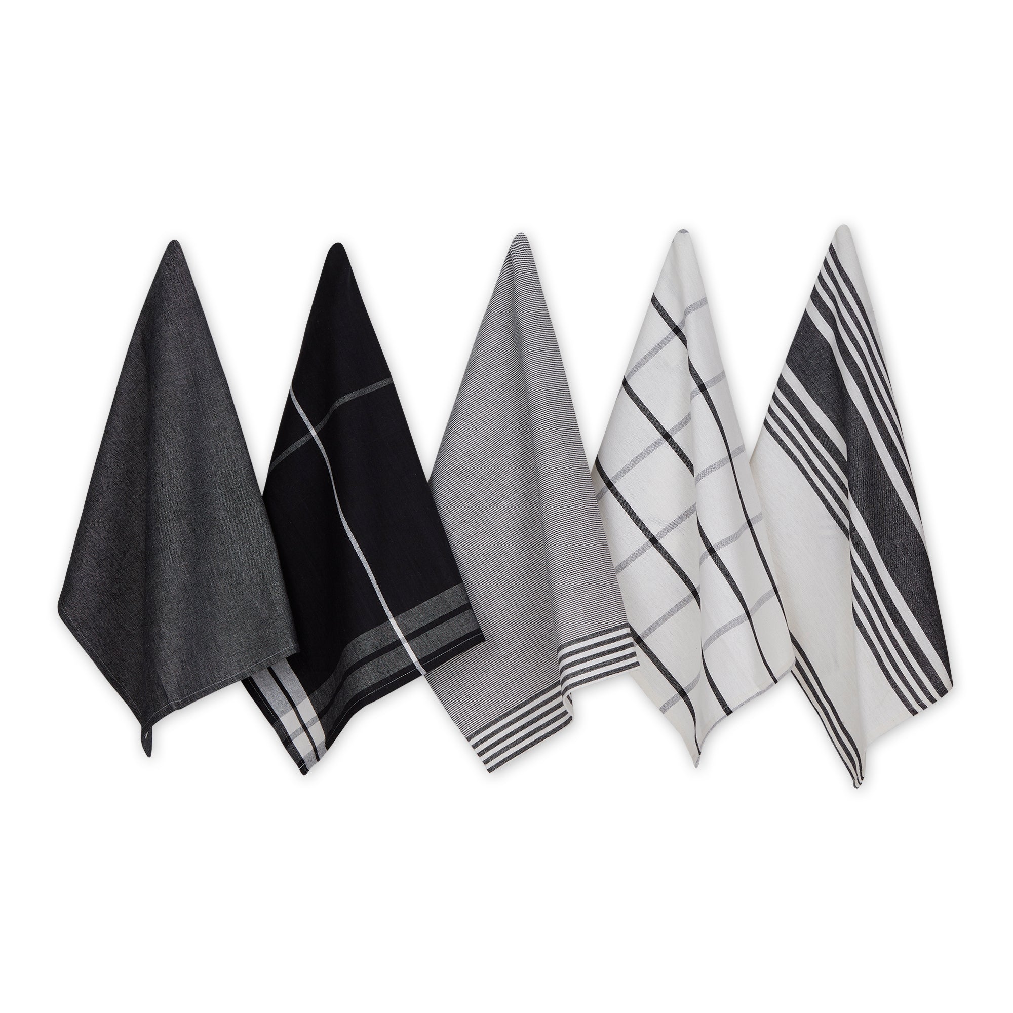 DII Classic Oversized Dishtowel Set 5 Piece