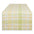 DII Lemon Bliss Plaid Table Runner