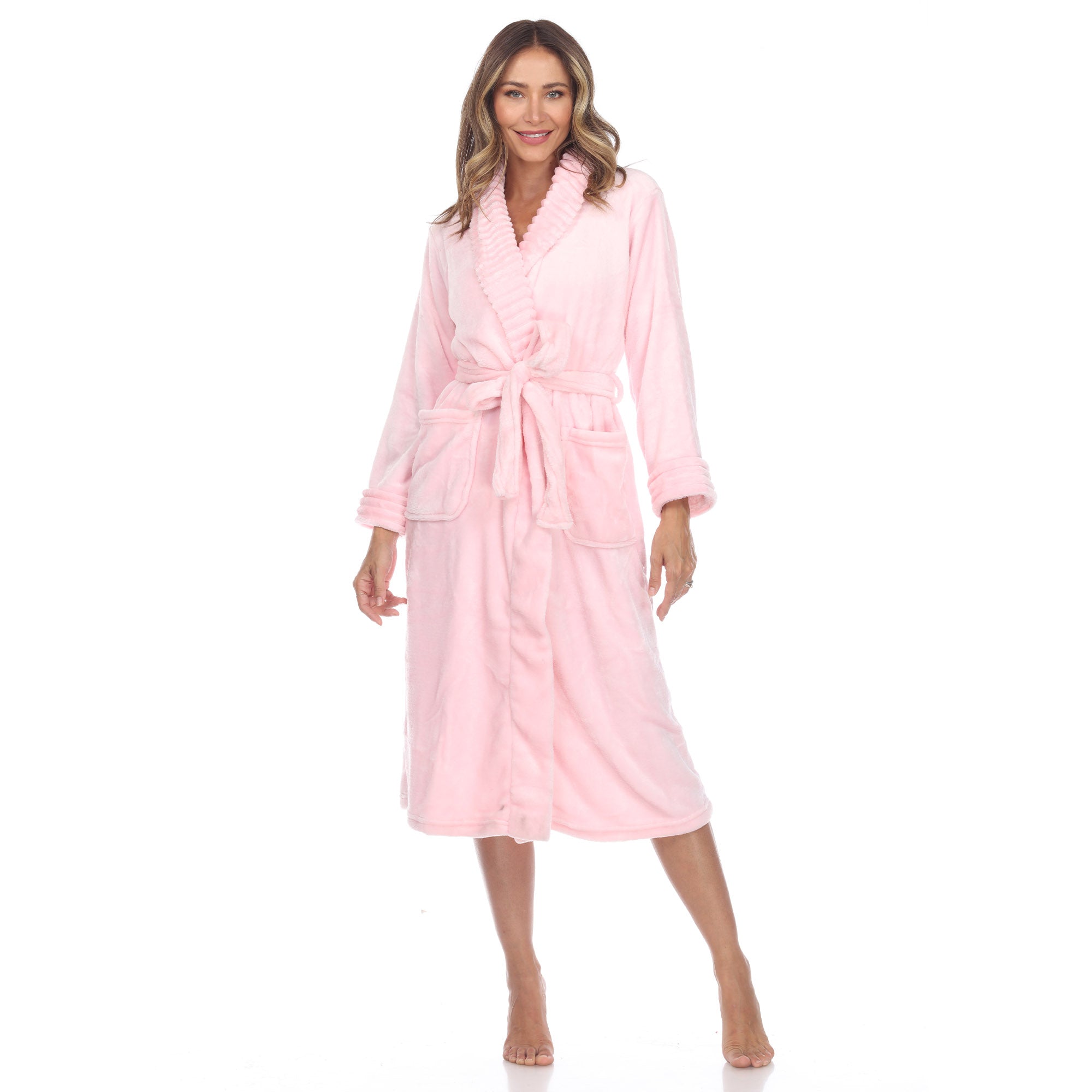 Women's Cozy Lounge Robe - Plus