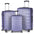 Luggage Suitcase 3 Piece Sets Hardside Carry-on luggage with Spinner Wheels