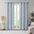 Basketweave Room Darkening Curtain Panel Pair (2 Pcs Window Panels)