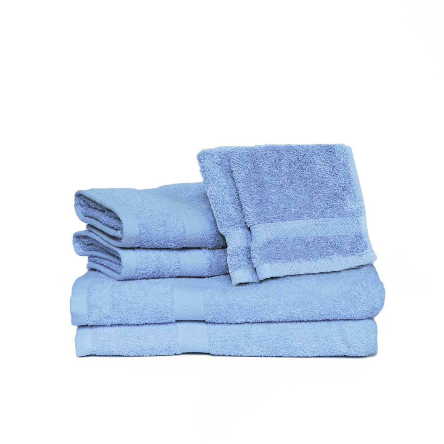 100% Cotton 6PC Towel Sets - 17 colors to Select From - Tuesday Morning - Bath Towel Sets