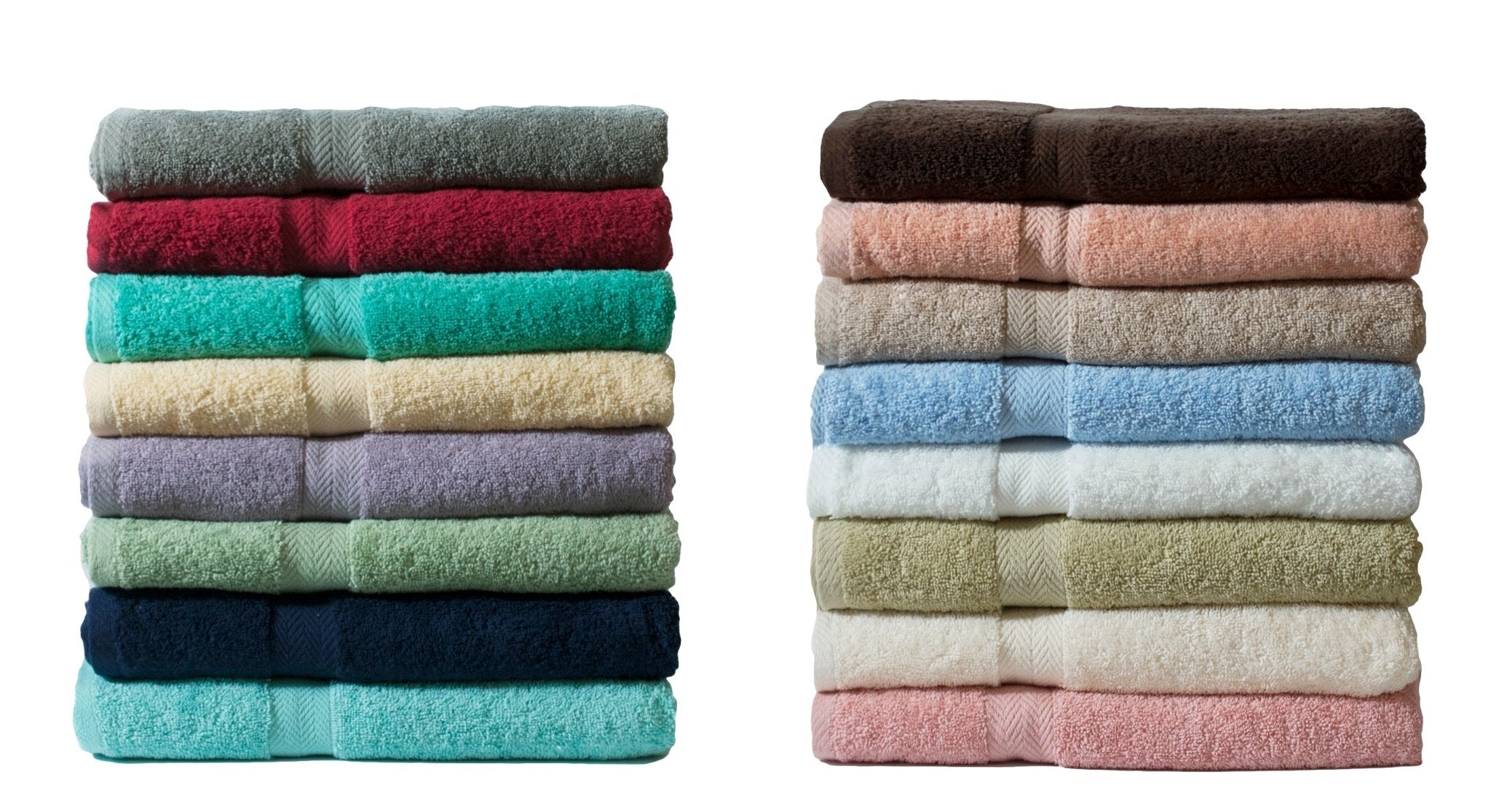 100% Cotton 6PC Towel Sets - 17 colors to Select From - Tuesday Morning - Bath Towel Sets