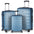 Luggage Suitcase 3 Piece Sets Hardside Carry-on luggage with Spinner Wheels