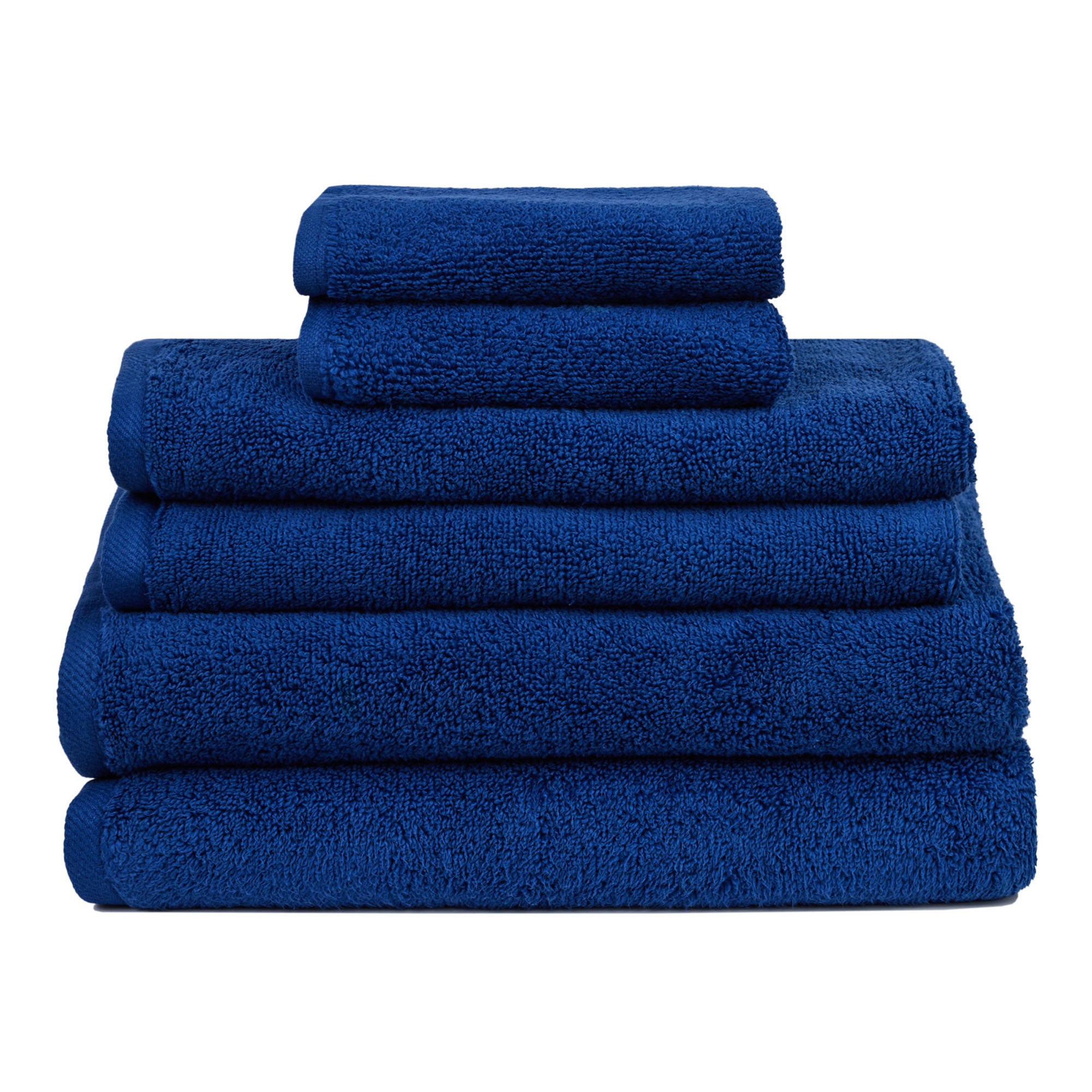 Serenity 6-Piece 100% Cotton Bath Towel Set