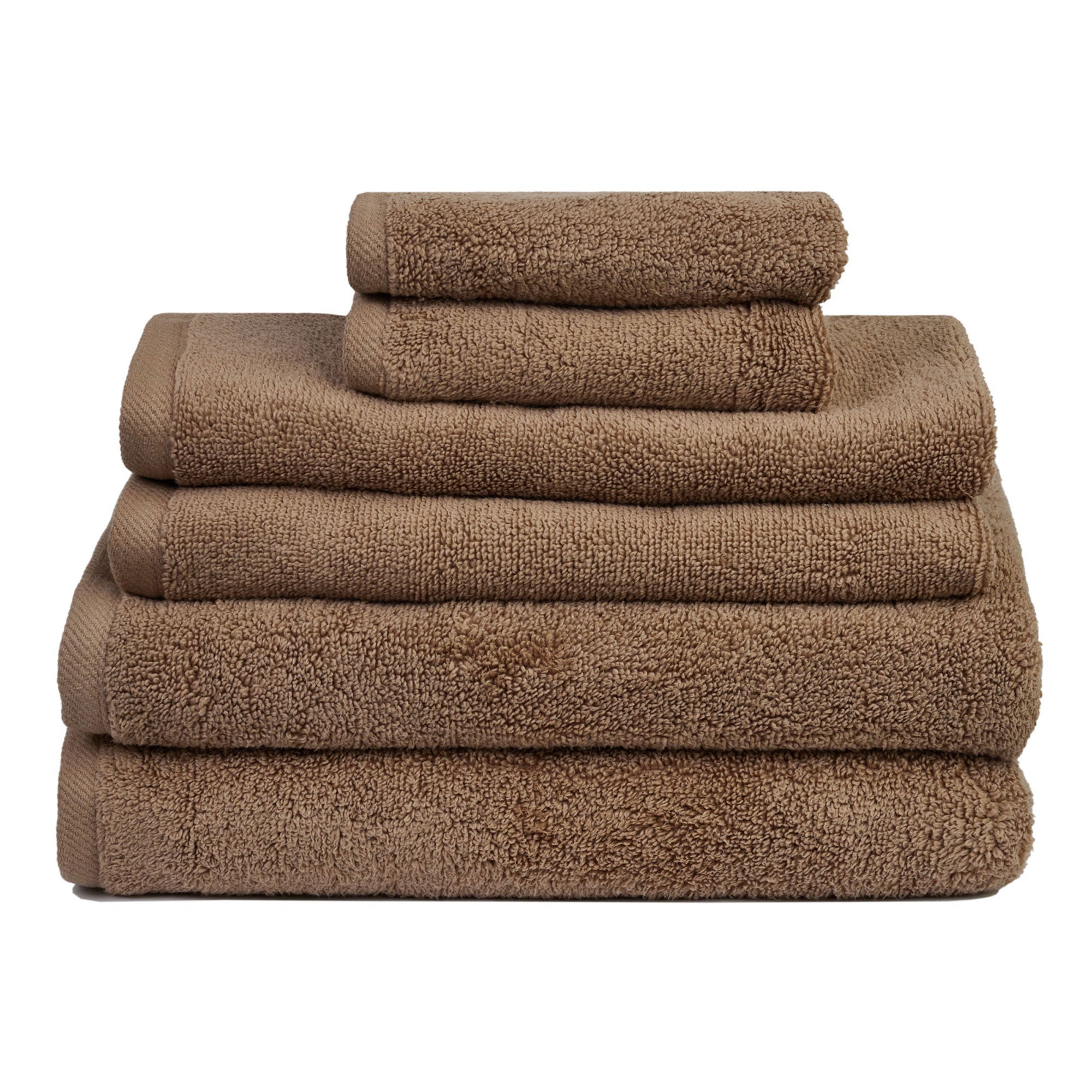 Serenity 6-Piece 100% Cotton Bath Towel Set