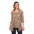 White Mark Women's Leopard Cold Shoulder Tunic (5 Colors Available)