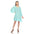 Women's Sheer Crochet Knee Length Cover Up Dress (4 Colors Available)