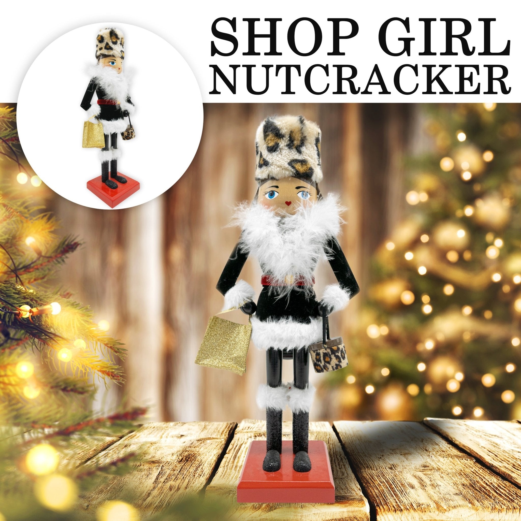 14 - inch Wooden Nutcrackers Christmas Decoration Figures - Tuesday Morning - Decorative Objects