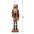 14IN Red Gold Sequin Soldier Nutcracker, Festive Nutcracker Figures Decoration - Tuesday Morning - Decorative Objects