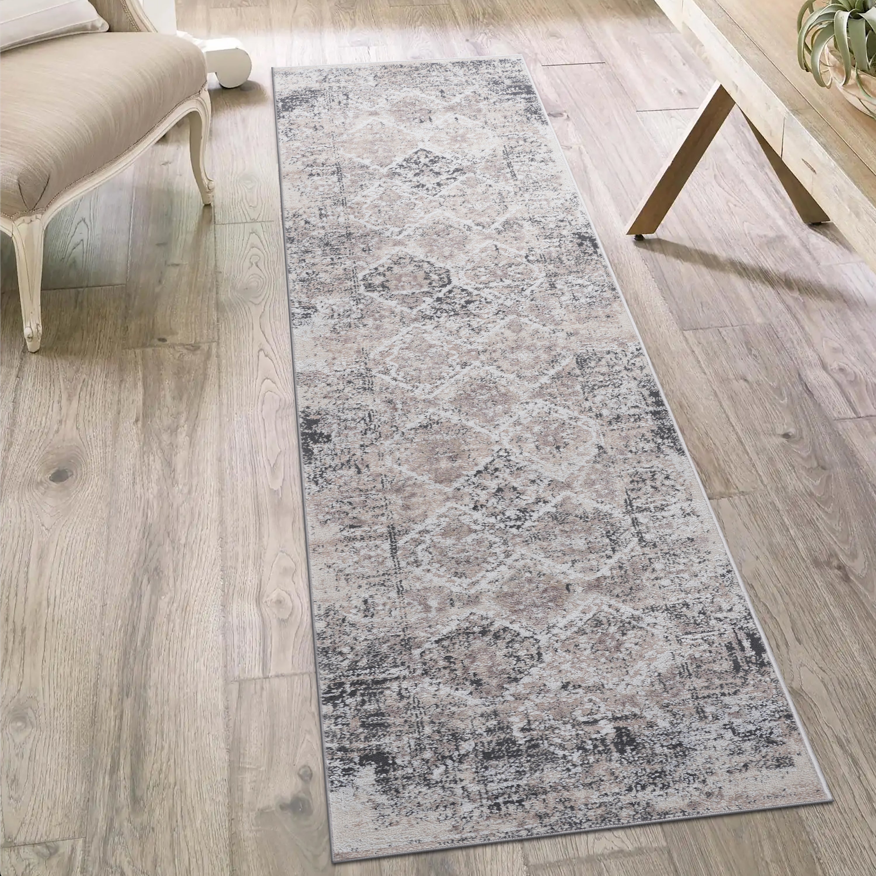 NAAR PAYAS Traditional Non-Shedding and Stain Resistant Area Rug