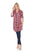 White Mark Women's Piper Stretchy Plaid Tunic ( 8 Colors Available)