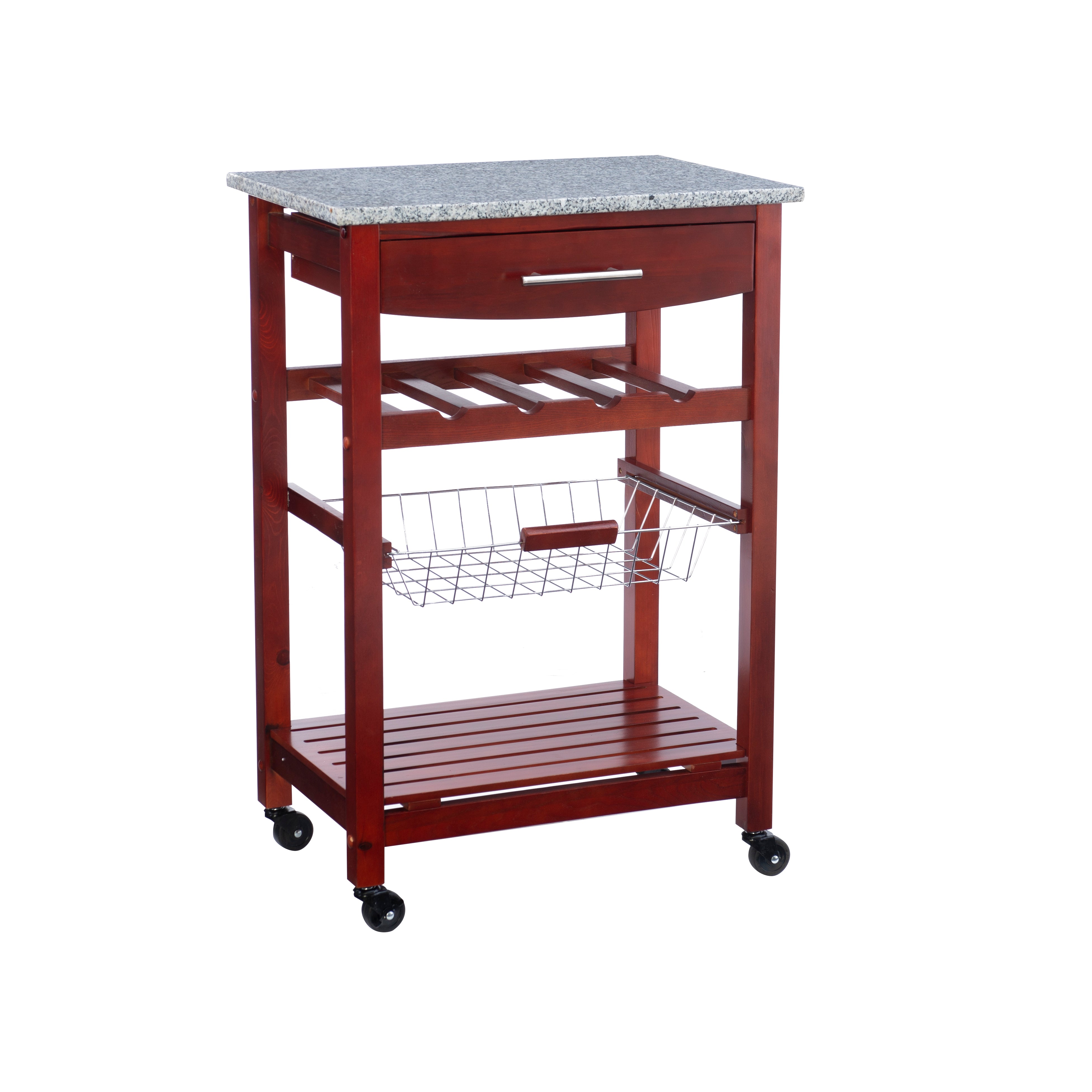 Roger Kitchen Cart Granite Top