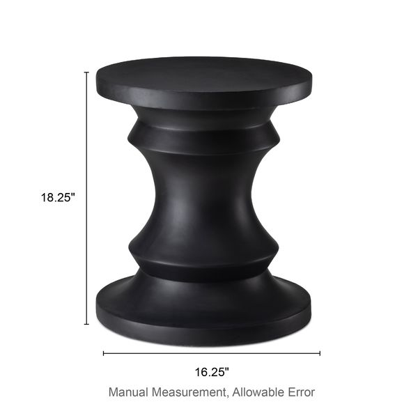 18.25''H MGO Chess Outdoor Side Table - Tuesday Morning - Outdoor Tables