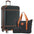 Hardshell Luggage Sets with Bags Lightweight Suitcase Double Spinner Wheels with TSA Lock ,Single Vintage Luggage