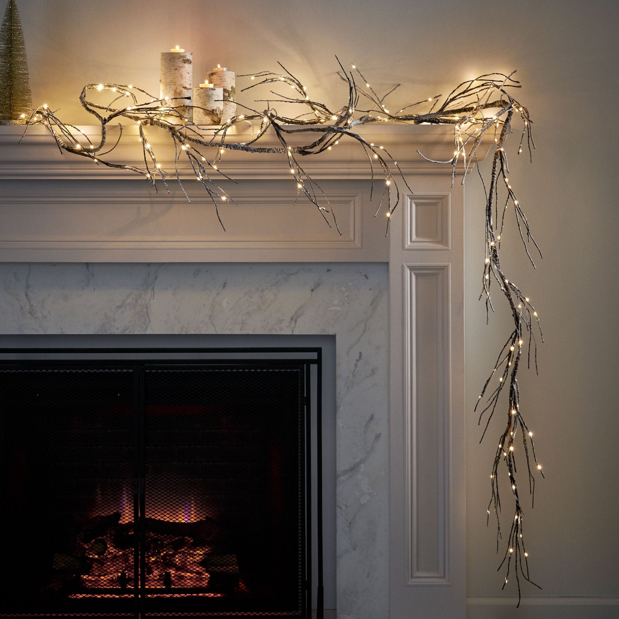 18FT PAPER GARLAND WITH LED LIGHTS - Tuesday Morning - Decorative Objects