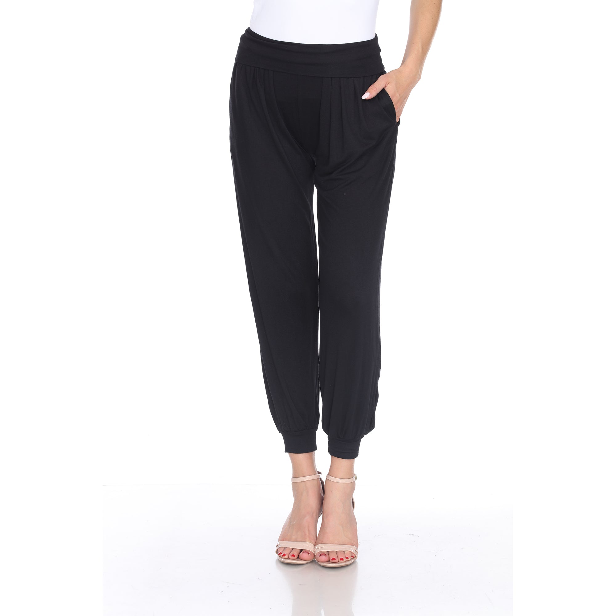 2 - Pack Solid Harem Pants - Tuesday Morning - Pants