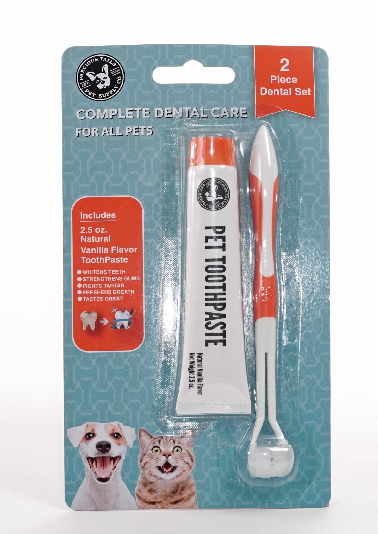 2 Piece Complete Dental Set - Tuesday Morning - Pet Supplies