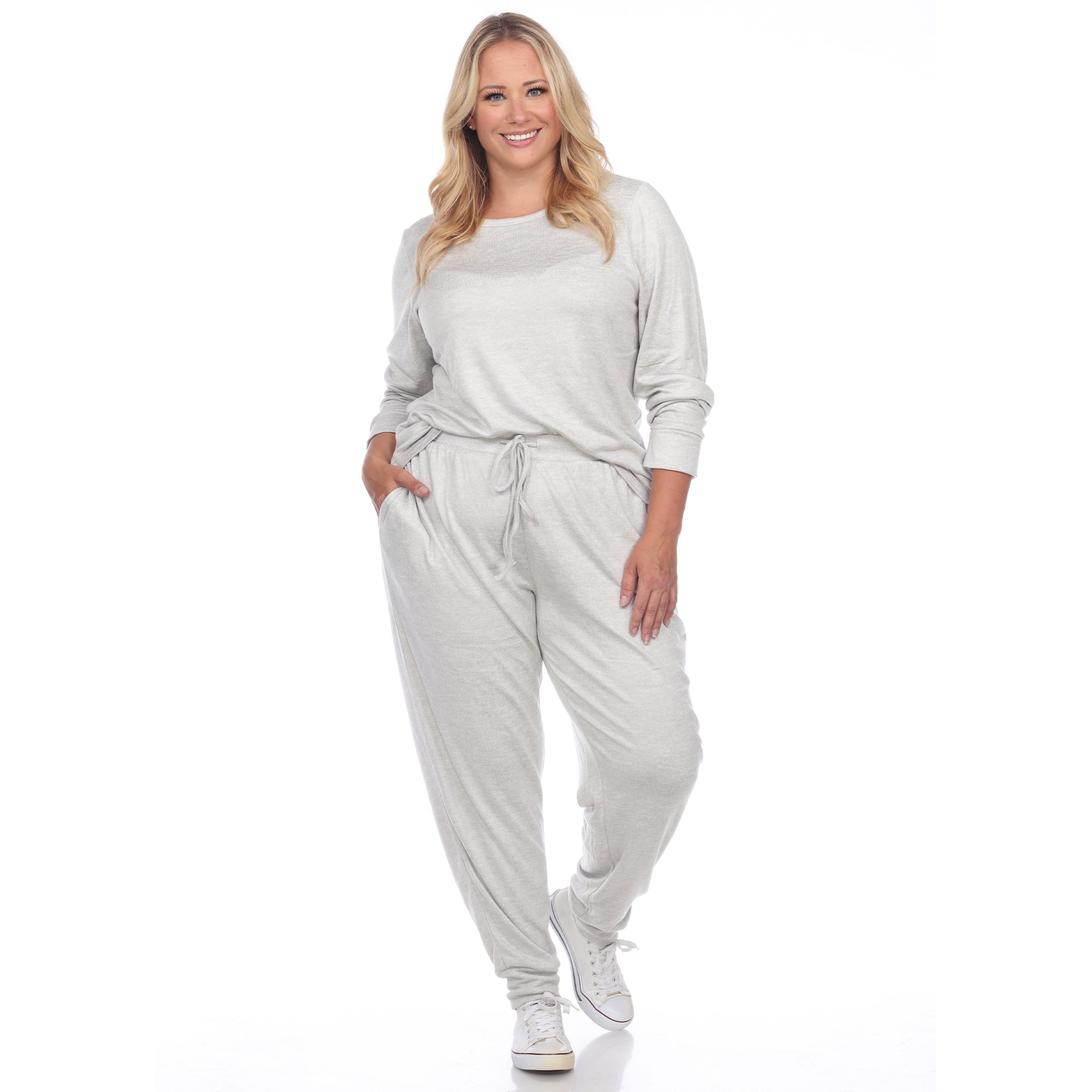 2 Piece Lounge Set - Plus - Tuesday Morning - Sleepwear & Loungewear