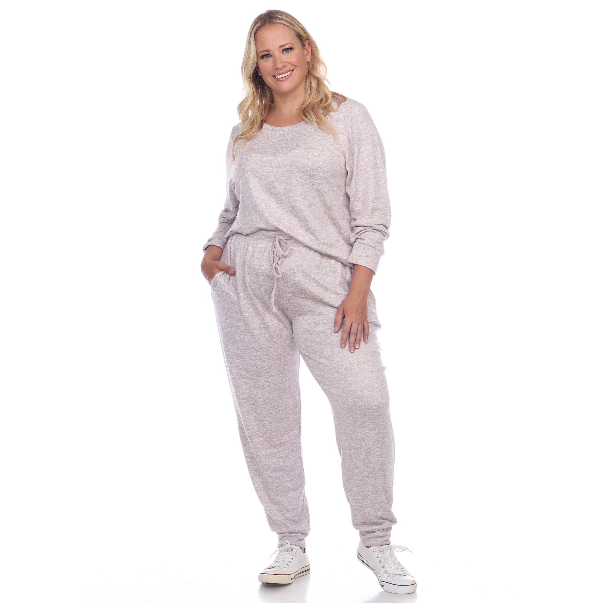 2 Piece Lounge Set - Plus - Tuesday Morning - Sleepwear & Loungewear