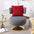 Swivel Accent Chair Armchair, Round Barrel Chair