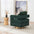 360 degree chic swivel club modern accent single sofa chair