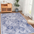 Naar Washable Area Rugs, Low-Pile, Non-Slip, Non-Shedding, Foldable, Kid & Pet Friendly