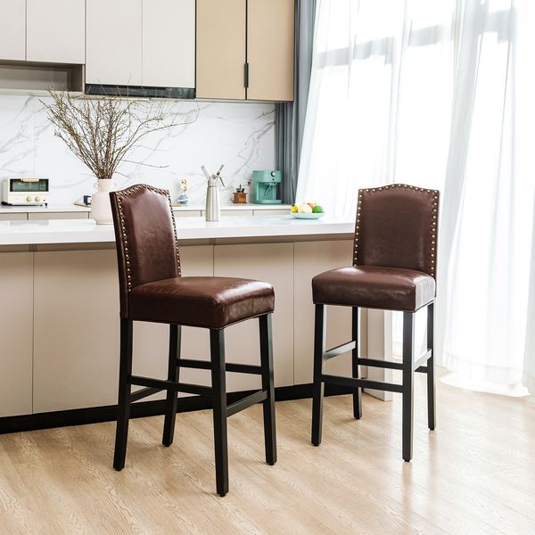 28.5'' H Wood Bar Height Chairs - Tuesday Morning - Table & Bar Stools