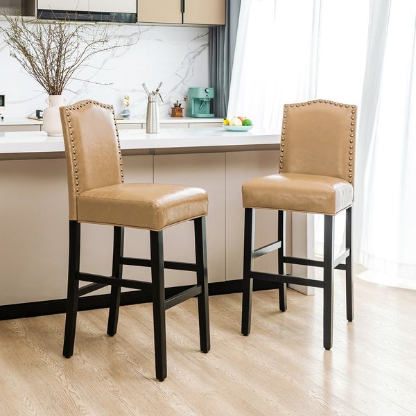 28.5'' H Wood Bar Height Chairs - Tuesday Morning - Table & Bar Stools