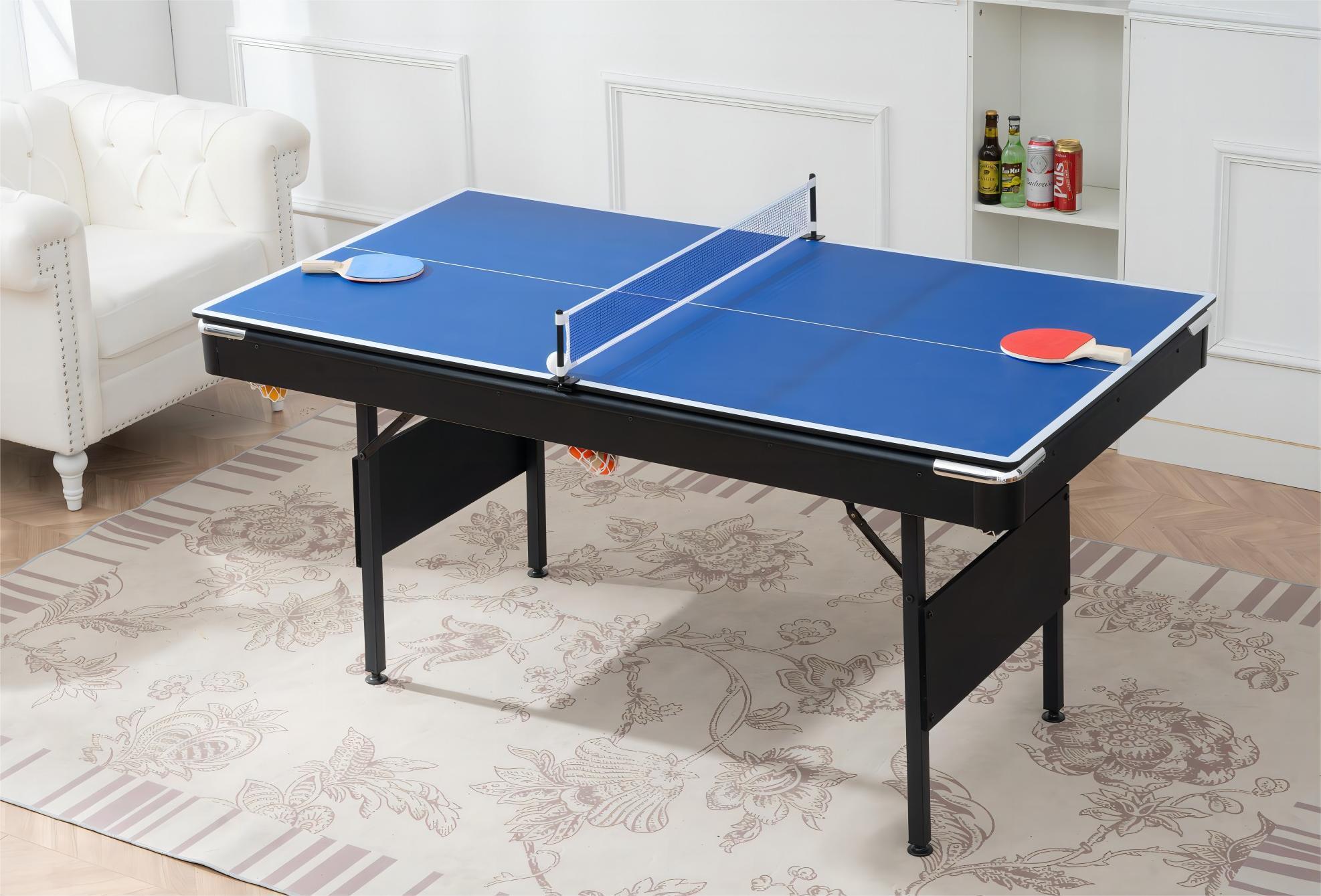 3 in 1 game table - Pool, Tennis and multi game - Tuesday Morning - Outdoor Games