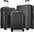 3 Piece Luggage Sets Expandable, Hardshell Travel Suitcase with Double Spinner Wheels and TSA Lock, (Black) - Tuesday Morning - Luggage & Bags