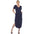 Women's Short Sleeve V-neck Maxi Dress (5 Colors Available)