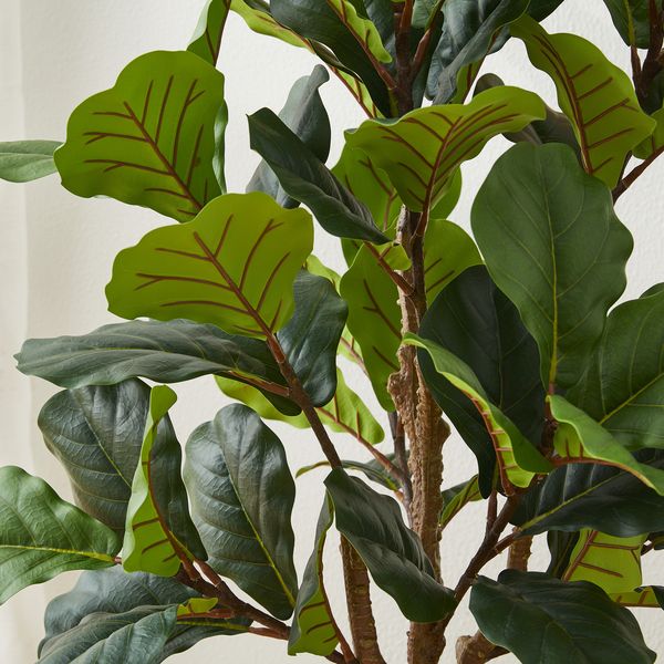 3.5ft. Faux Fiddle Leaf Fig Tree in Pot - Tuesday Morning - Faux Trees