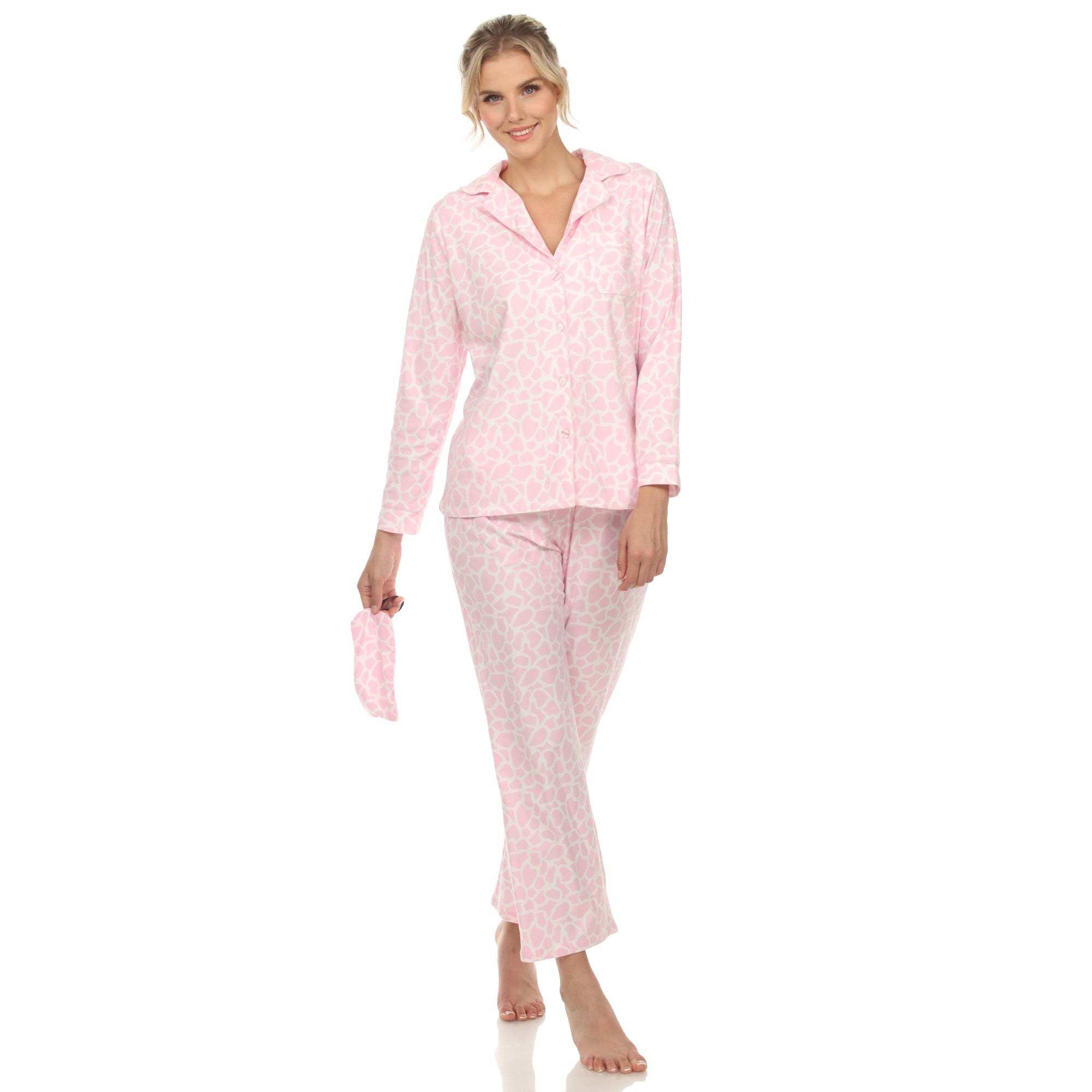 Women's Three Piece Pajama Set