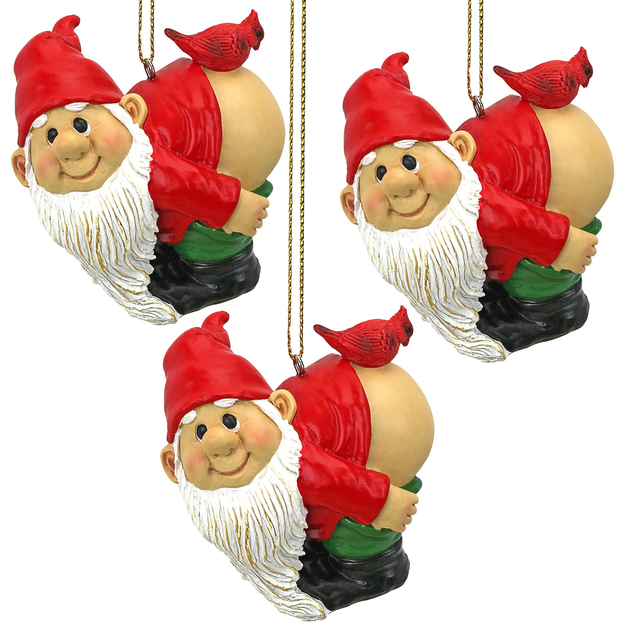 Loonie Moonie Gnome Holiday Ornament