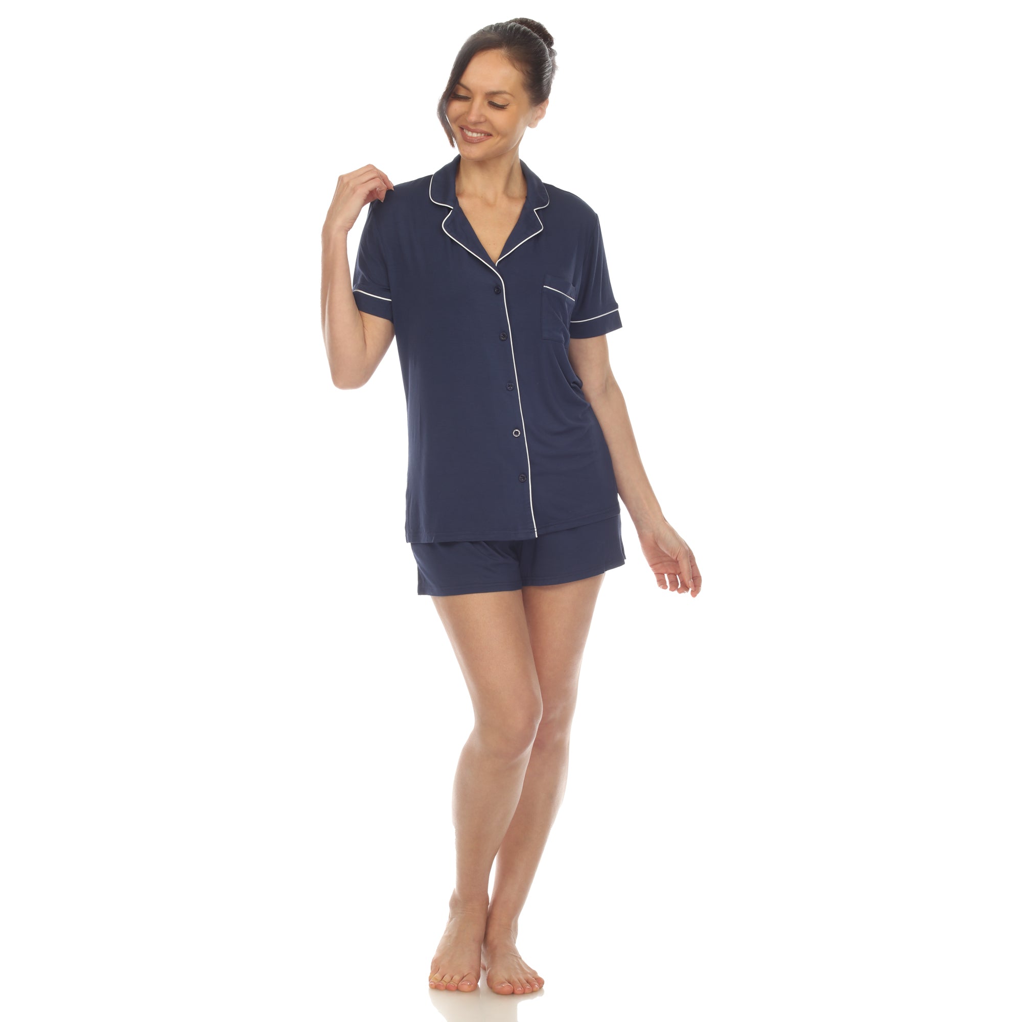 Women's Short Sleeve Bamboo Pajama Set