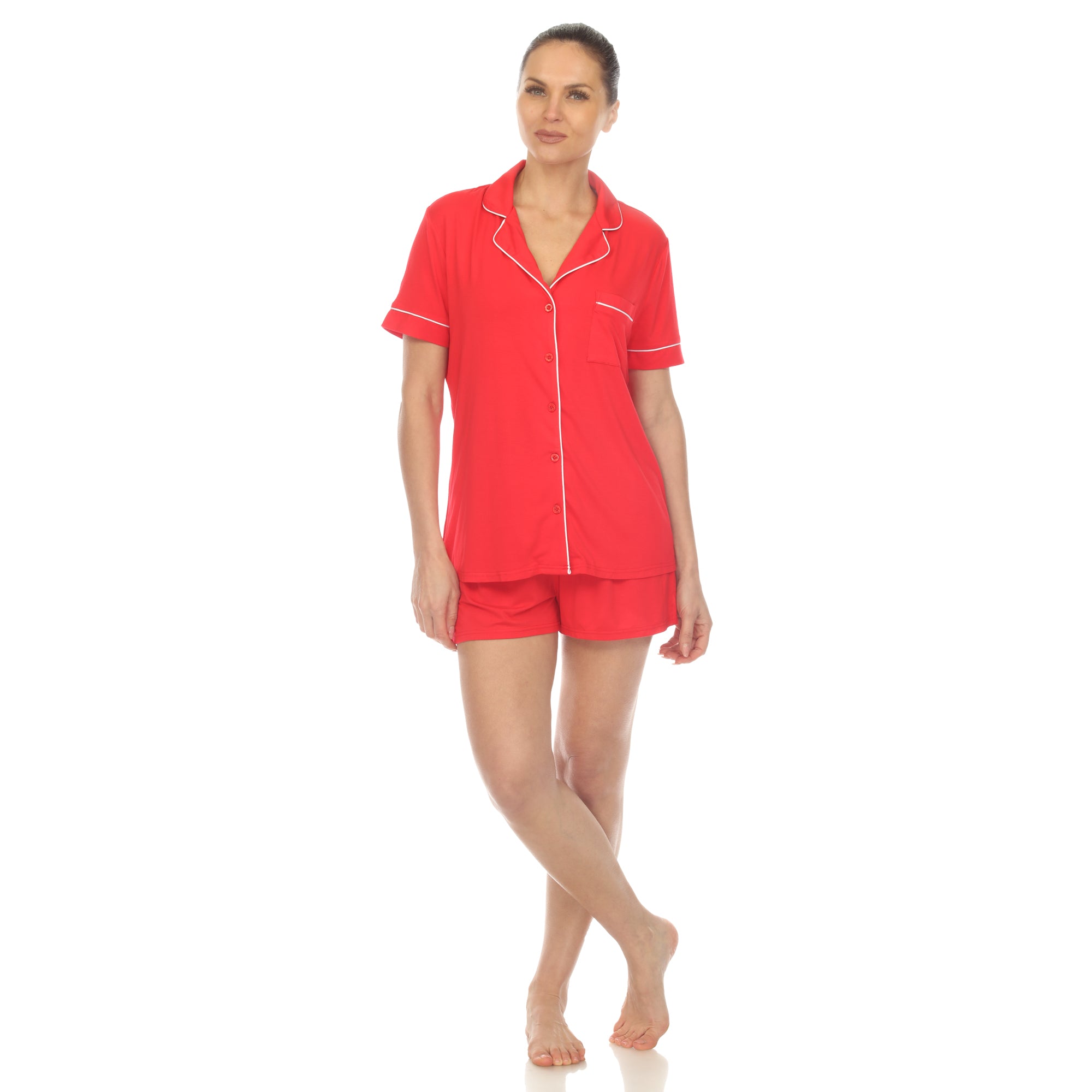 Women's Short Sleeve Bamboo Pajama Set