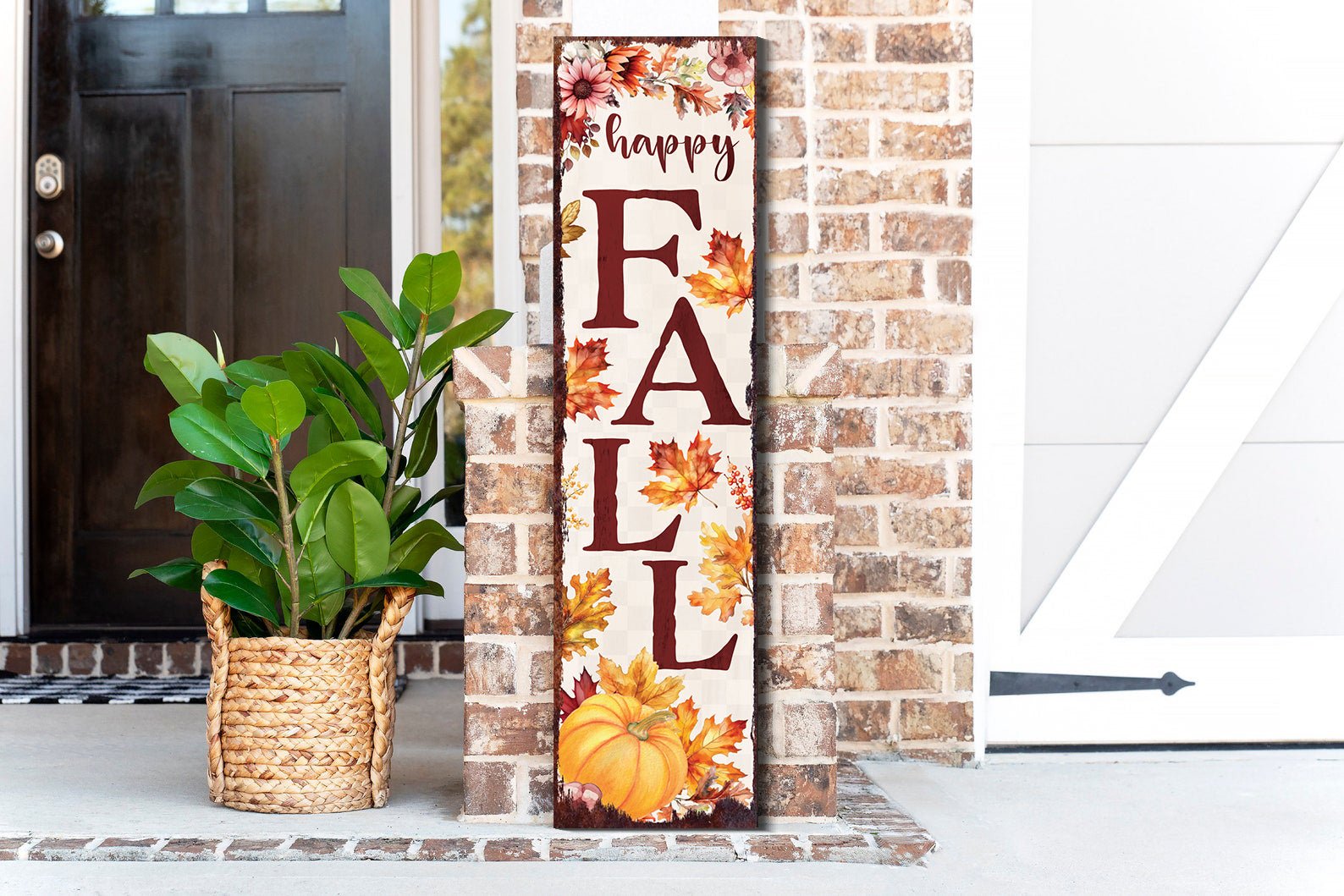 36in Fall Porch Sign - Tuesday Morning - Wall Signs