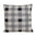 Grey Checkered Pillow