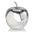 Apple Shaped Aluminum Accent Bowl