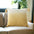 Yellow Ombre Tasseled Throw Pillow