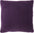 Purple Velvet Modern Throw Pillow