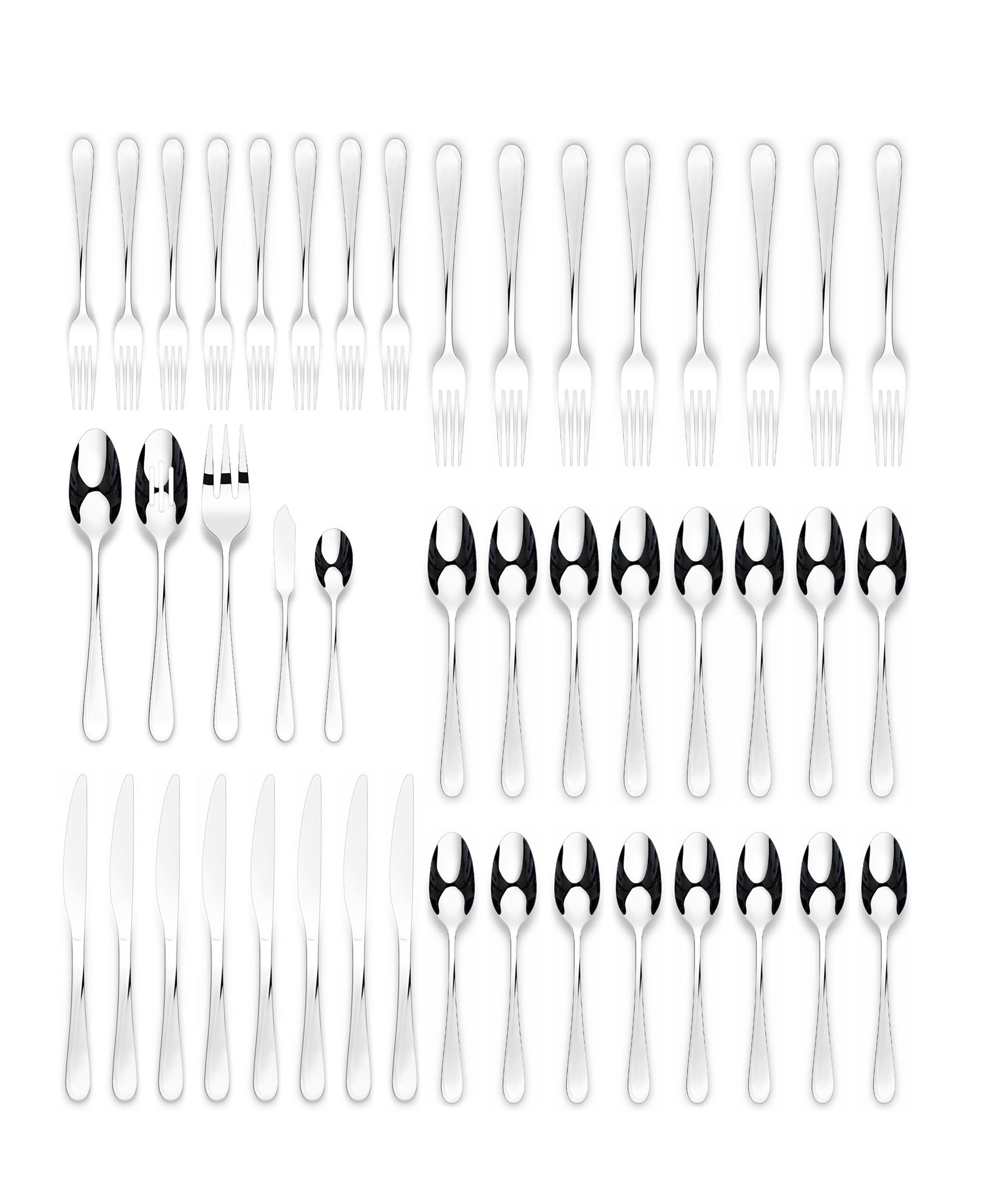 NOA 20 or 45 Pc Flatware Sets