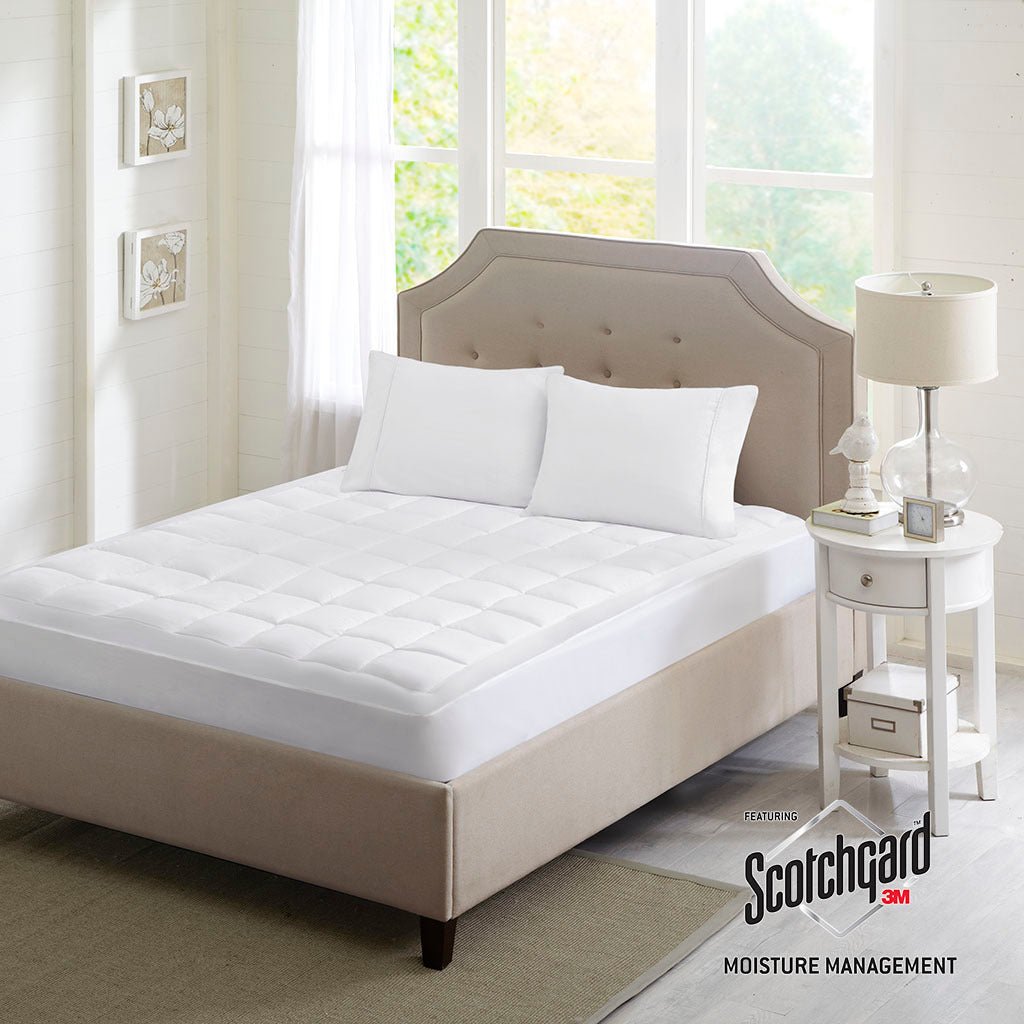 3M Microfiber Mattress Pad - Tuesday Morning - Mattress Pads & Protectors