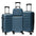 4 Piece Hard Shell Luggage Set,Carry on Suitcase with Spinner Wheels,Family Luggage Set