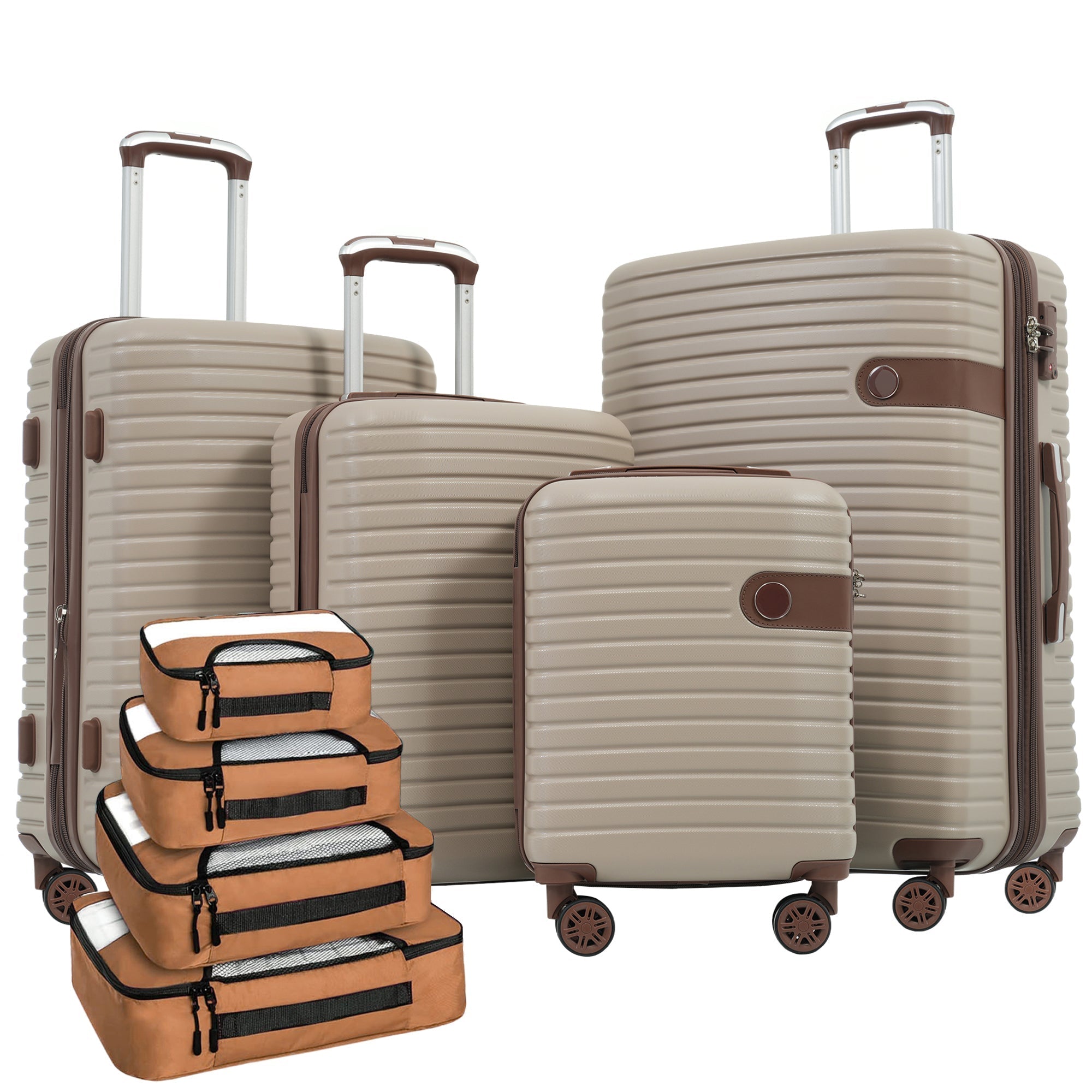 4 piece hard shell luggage sets online